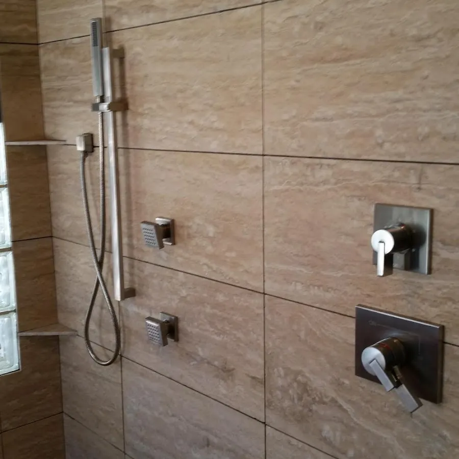 Shower fixture installation for Water Heater Replacement in Sunland Park